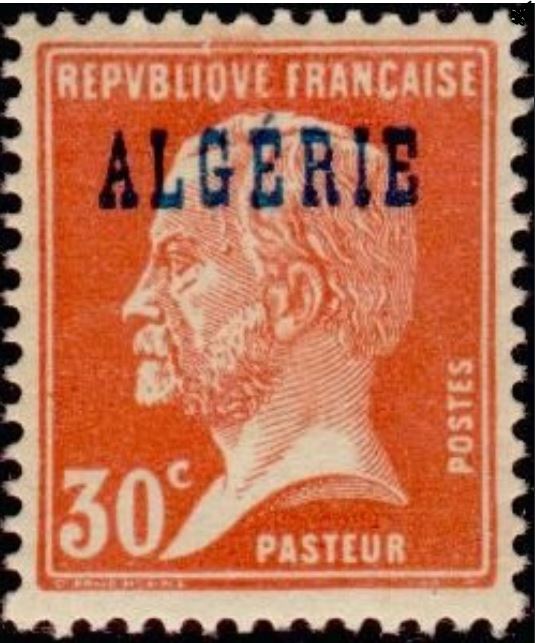 Timbre de France N° 173 surchargé ALGERIE