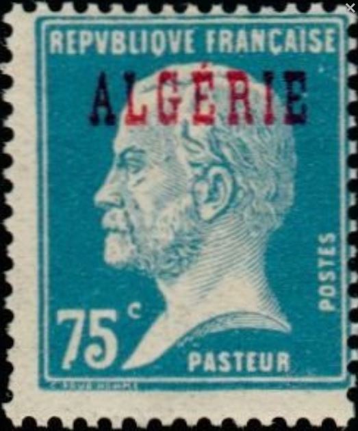 Timbre de France N° 177 surchargé ALGERIE