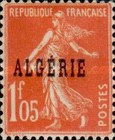 Timbre de France N° 195 surchargé ALGERIE