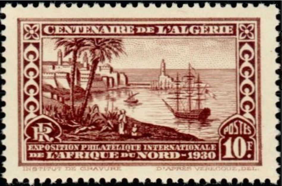 Port d'Alger en 1830