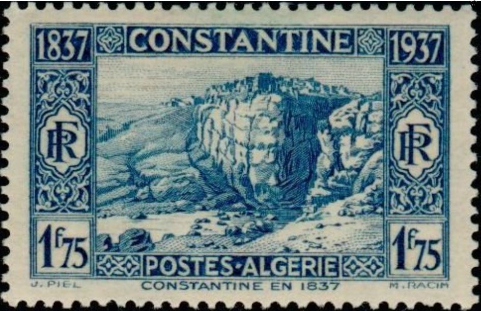 Vue de Constantine, en 1837