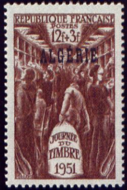 Wagon-poste Journée du Timbre 1951