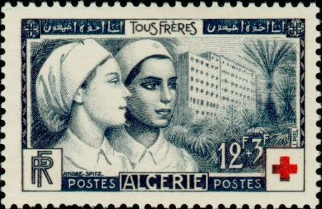 Infirmières et Hôpital Verdun à Alger