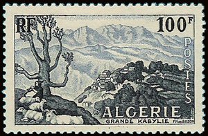 Paysage de Grande Kabylie par François de Buzon