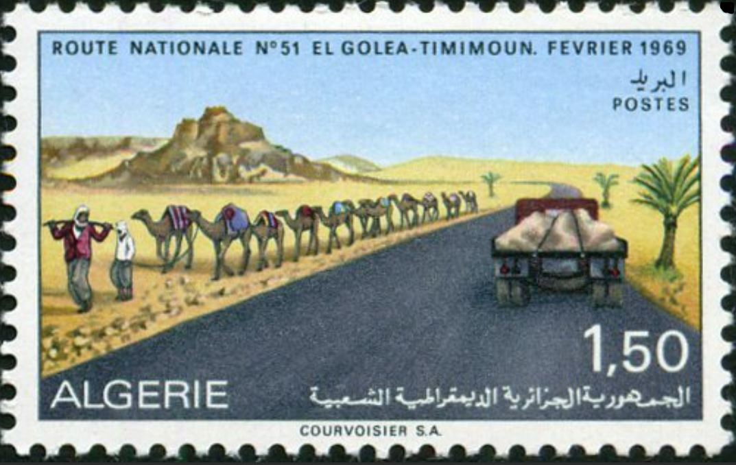 Route Nationale n° 51 El Goléa Timimoun