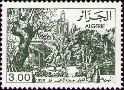 Jardin du Dey à Alger avant 1830