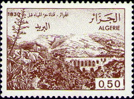 Aqueduc près d'Alger avant 1830